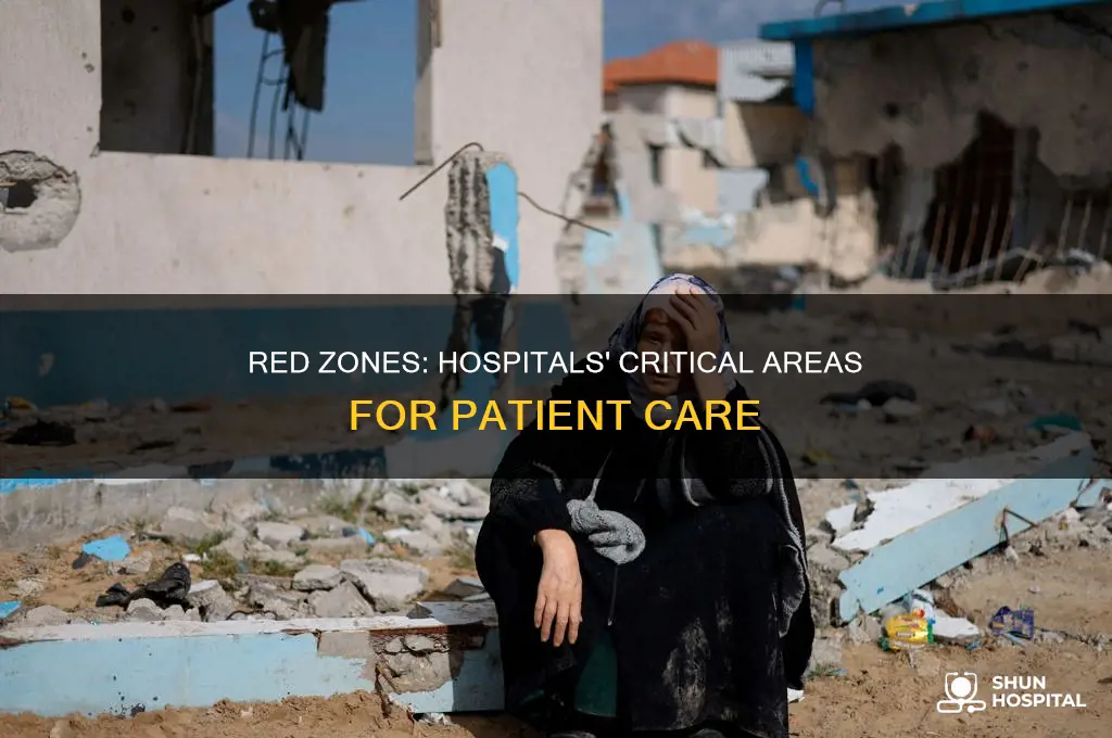 what is the red zone in hospitals