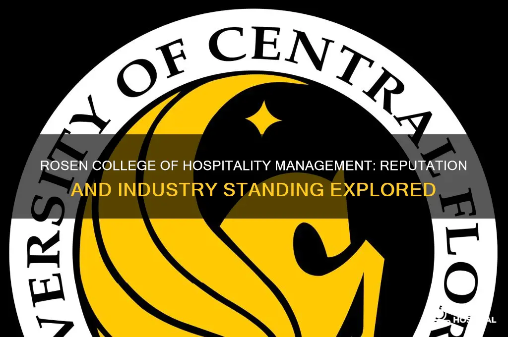 what is the reputation of rosen college of hospitality management
