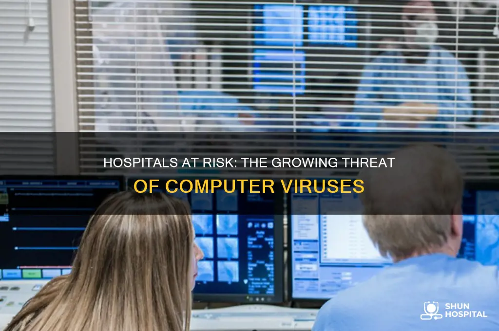 what is the risk of hospitals and computer viruses