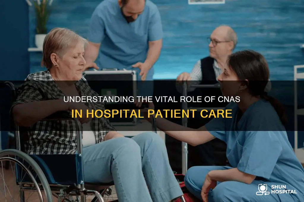 what is the role of a cna in a hospital