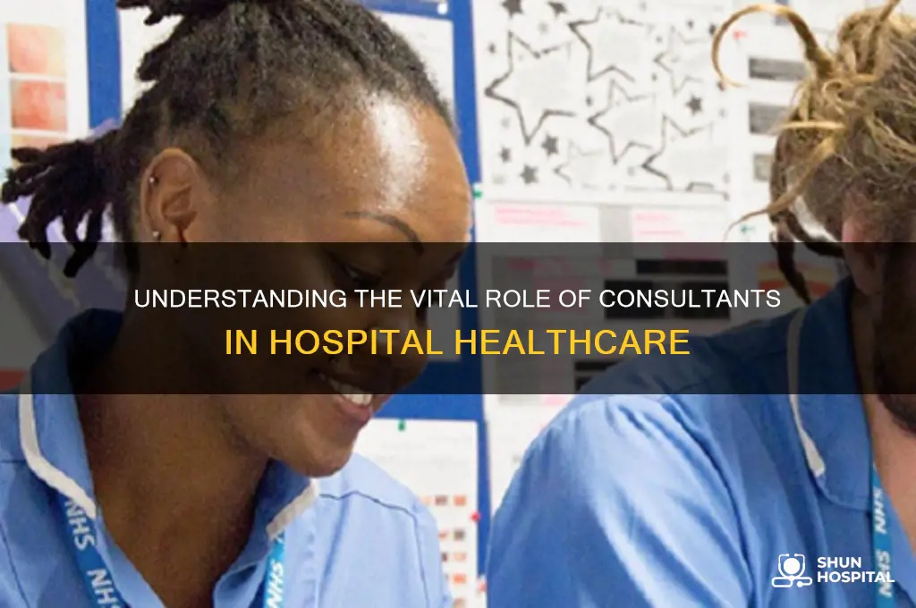 what is the role of a consultant in a hospital
