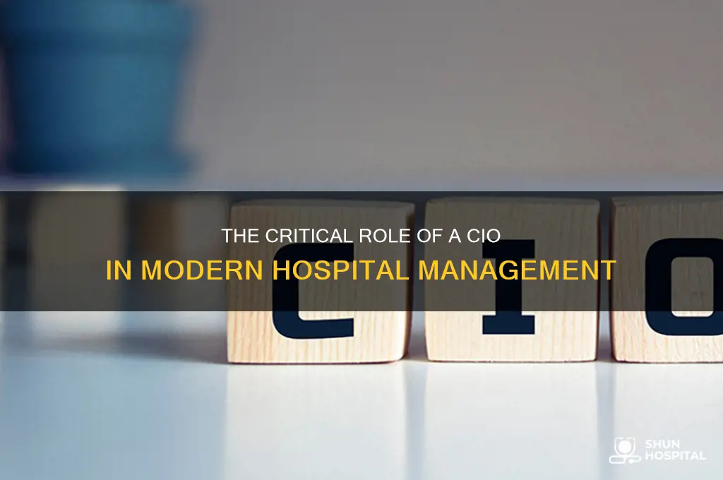 what is the role of cio in a hospital