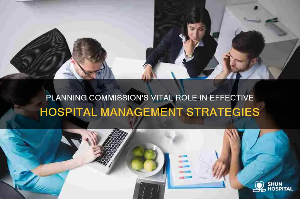 what is the role of planning commission in hospital management