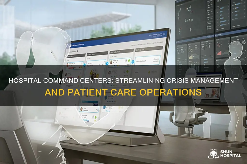 what is the role of the hospital command center