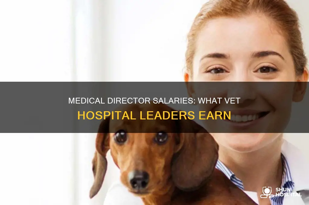 what is the salary for medical directors of vet hospital