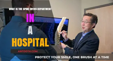 Understanding the Spine Ortho Department: Hospital Care for Spinal Health