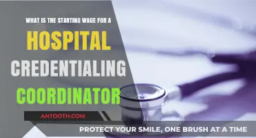 Hospital Credentialing Coordinator: Understanding the Entry-Level Salary Range