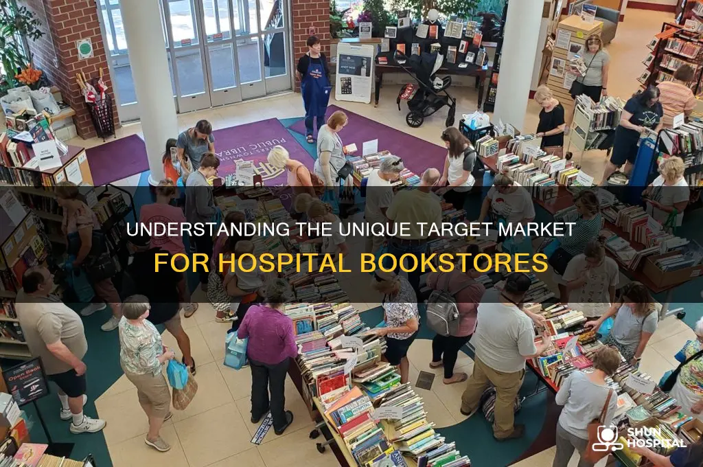 what is the target market for a hospital bookstore