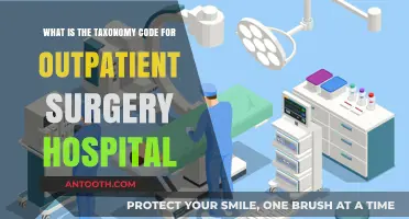 Understanding the Taxonomy Code for Outpatient Surgery Hospitals: A Guide