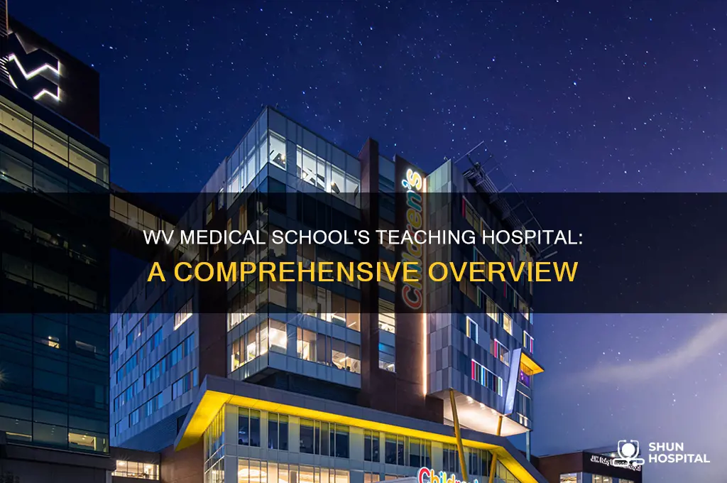 what is the teaching hospital for wv medical school