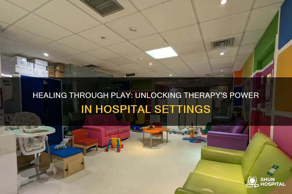 what is the therapeutic role of play in hospital
