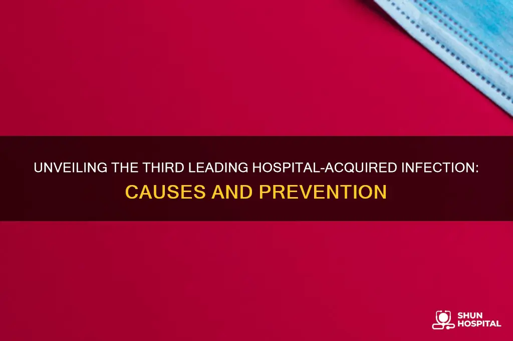 what is the third most common hospital acquired infection