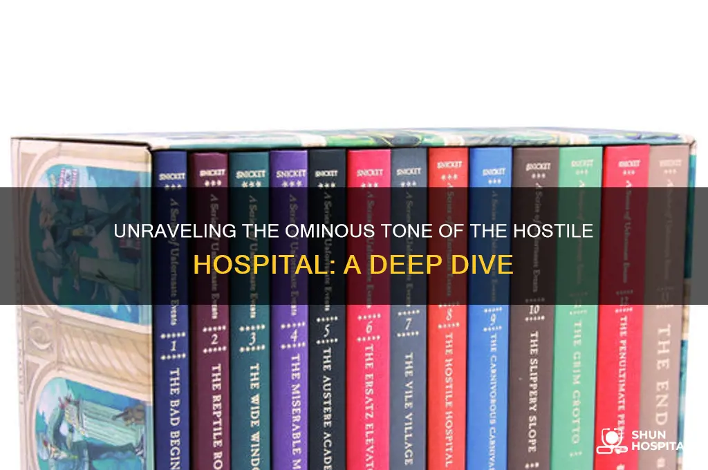 what is the tone or mood or the hostile hospital