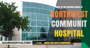 Visiting Hours Guide for Northwest Community Hospital Patients and Guests