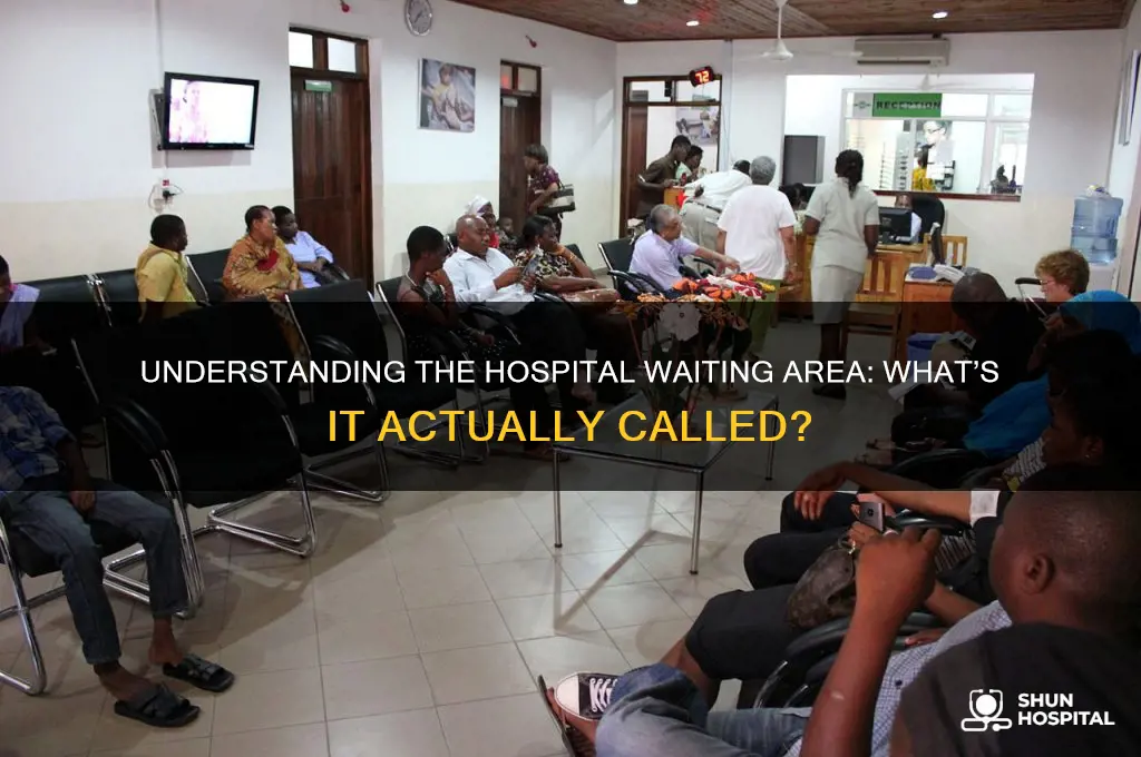 what is the waiting room in a hospital called