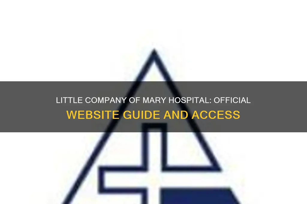 what is the website of little commpany of mary hospital