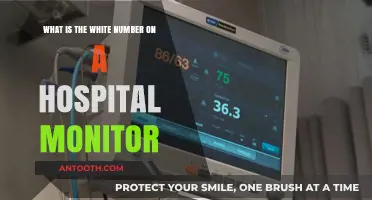 Decoding Hospital Monitors: Understanding the White Number's Vital Role
