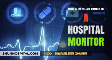 Decoding the Yellow Number: Understanding Hospital Monitor Vital Signs