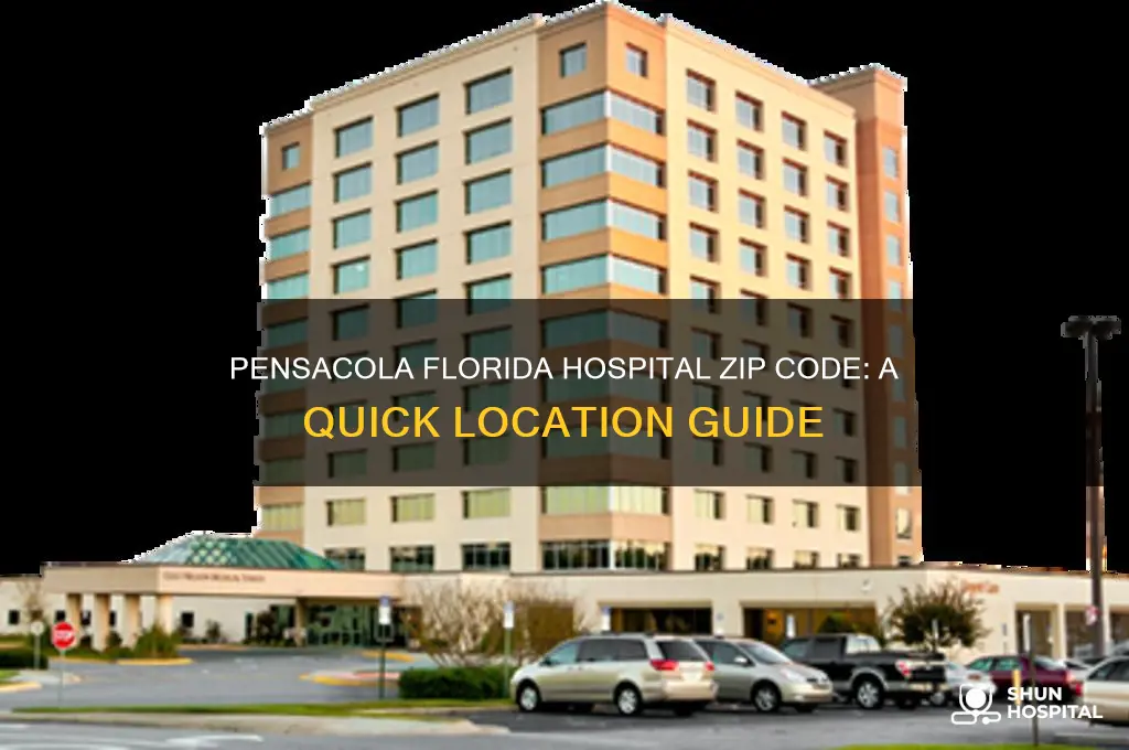 what is the zip code for pensacola florida hospital