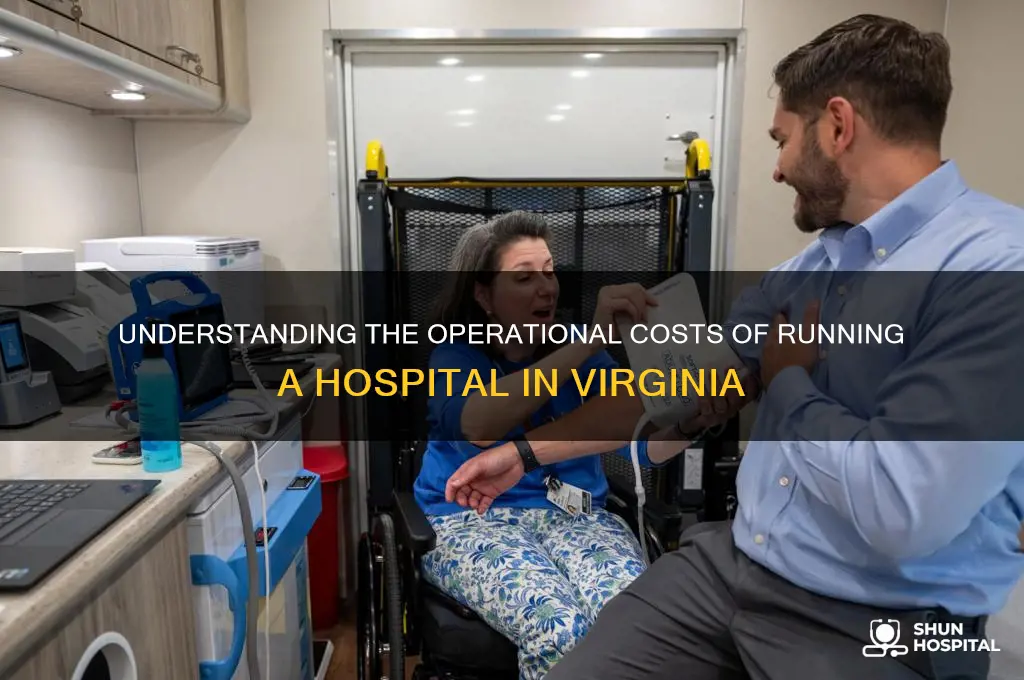 what is thetotal to run a hospital in virginia