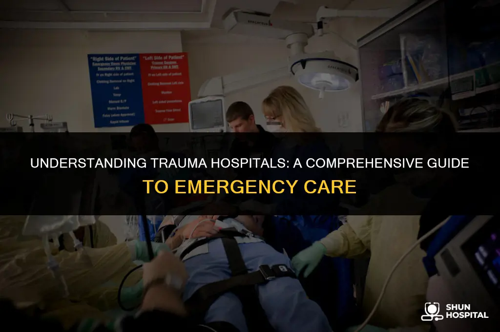 what is trauma hospital