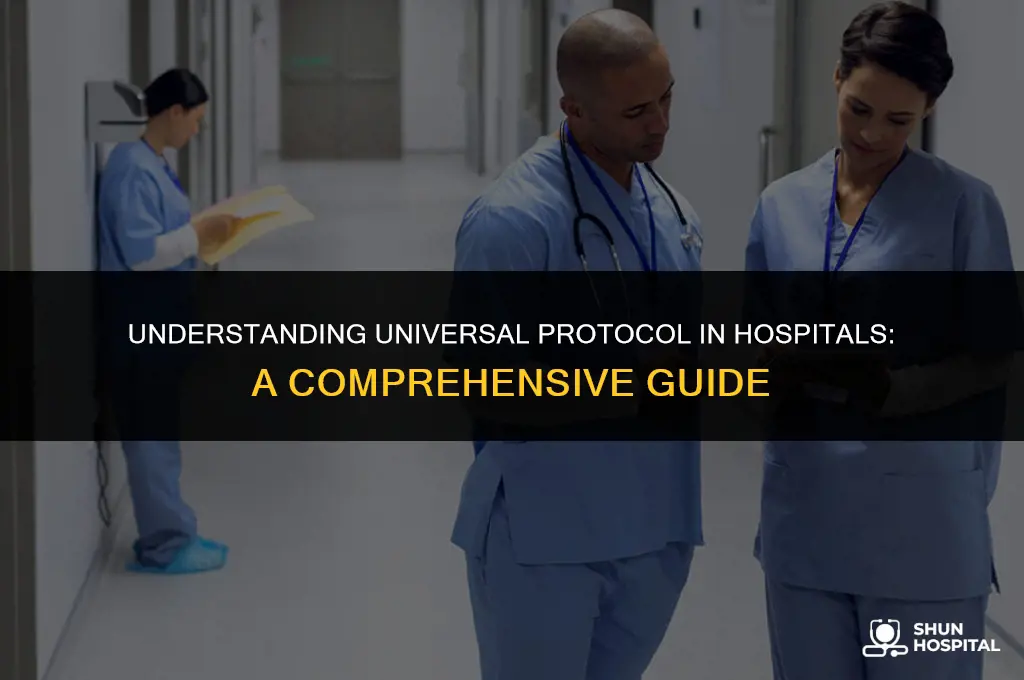 what is universal protocol hospital