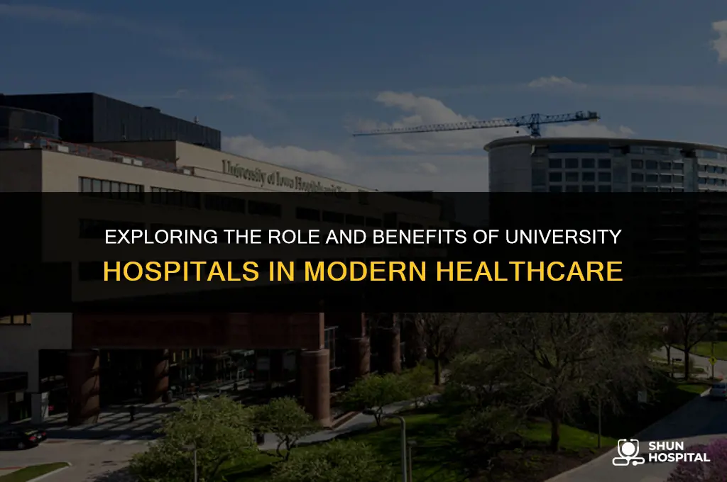 what is university hospital