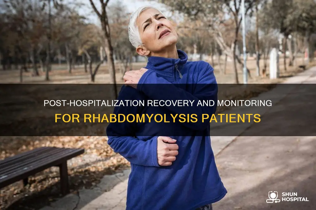 what is usually next step of hospitalization in rhabdomyolysis