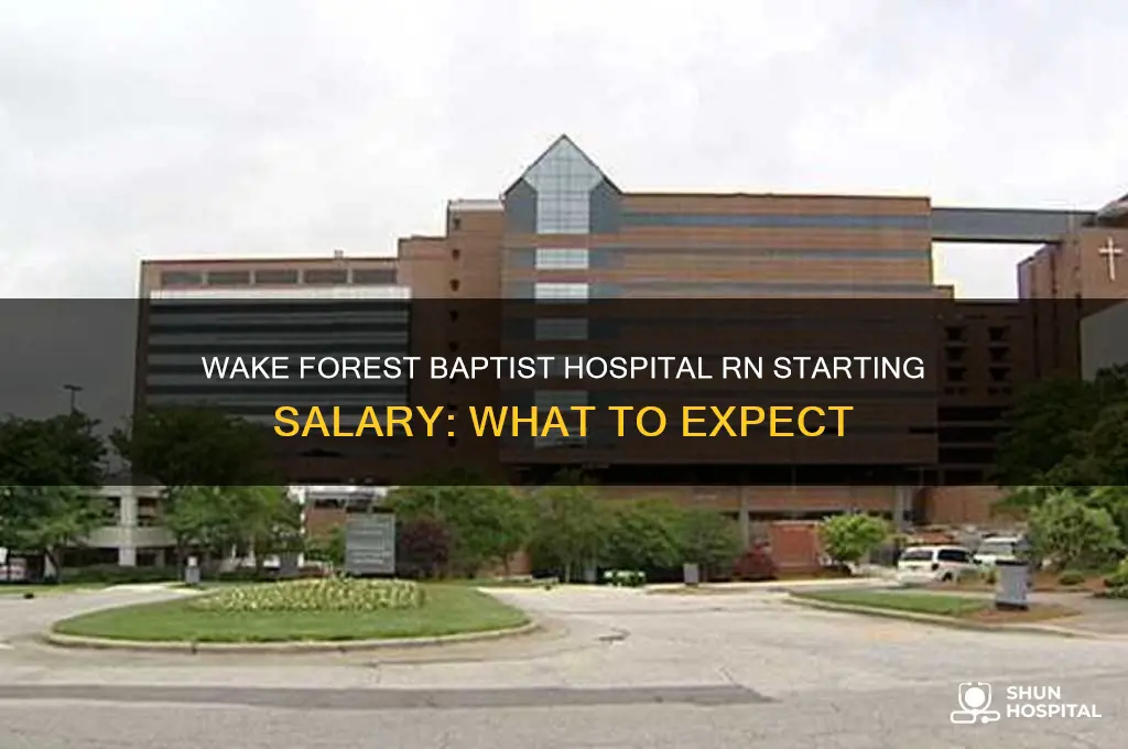 what is wake forest baptist hospital starting rn salary