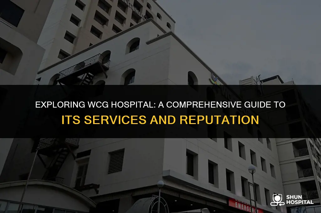 what is wcg hospital