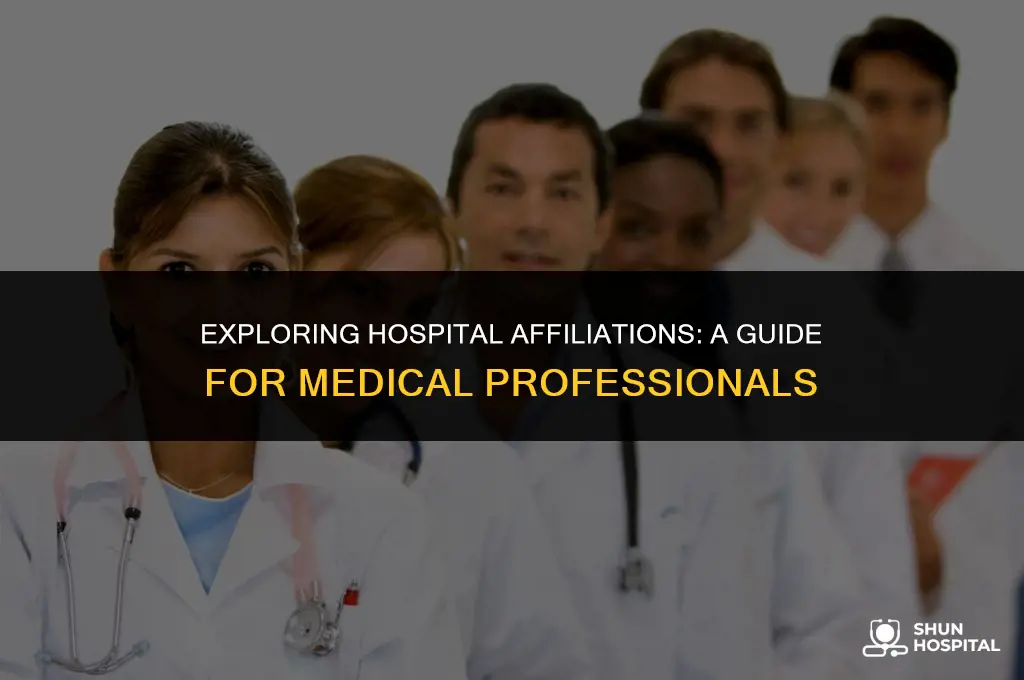 what is your hospital affiliation
