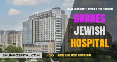 Tracking My Job Applications at Barnes Jewish Hospital: A Personal Journey