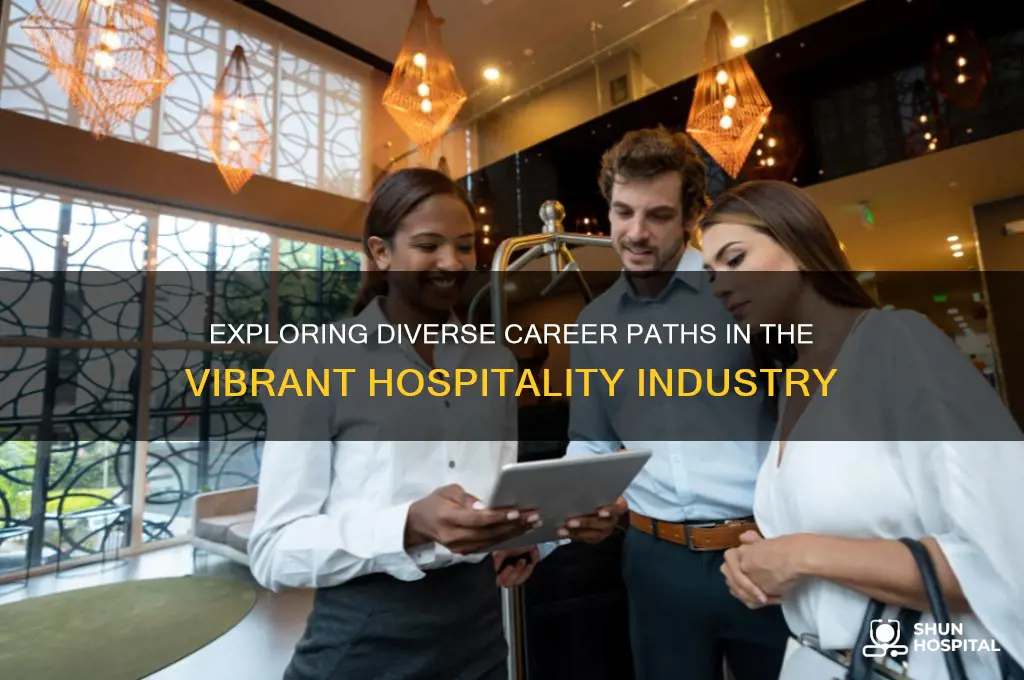 what kind of careers are in the hospitality industry