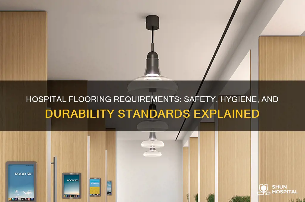 what kind of floors are hospitals required to have