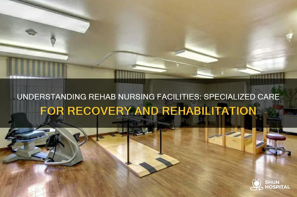 what kind of hospital is a rehab nursing facility