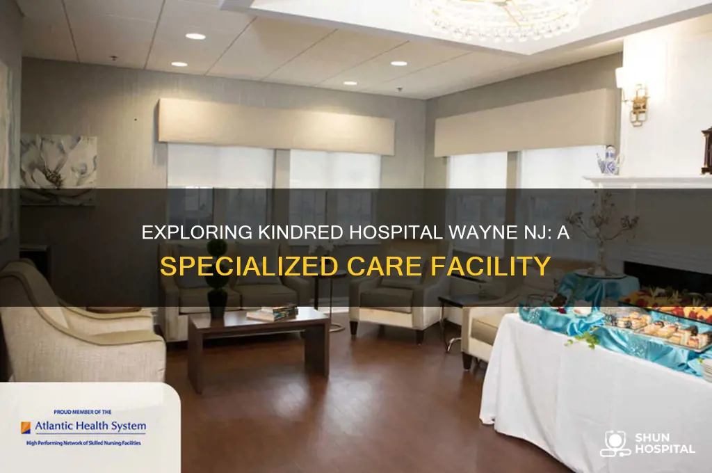 what kind of hospital is kindred hospital wayne nj