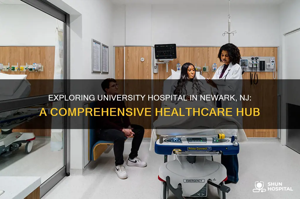 what kind of hospital is university hospital in newark nj