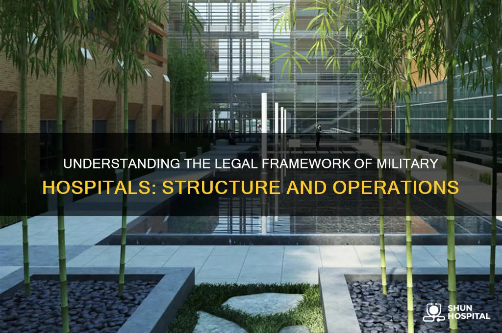what kind of legal structure is a military hospital