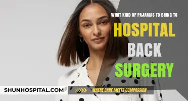 Comfortable Pajamas for Hospital Back Surgery Recovery: What to Pack