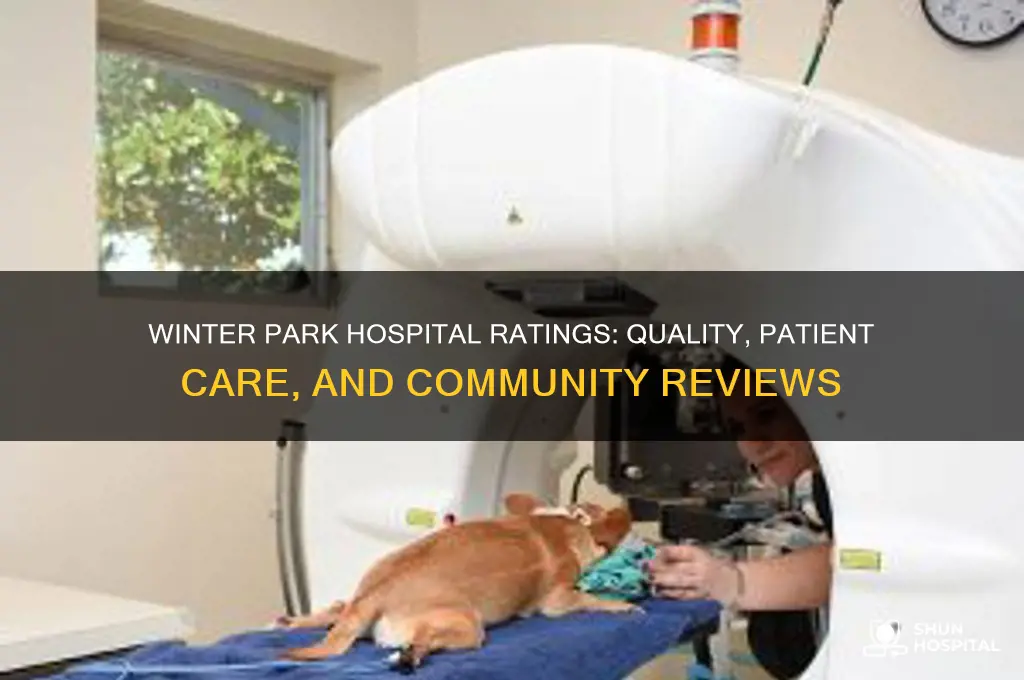 what kind of rating does winter park hospital have