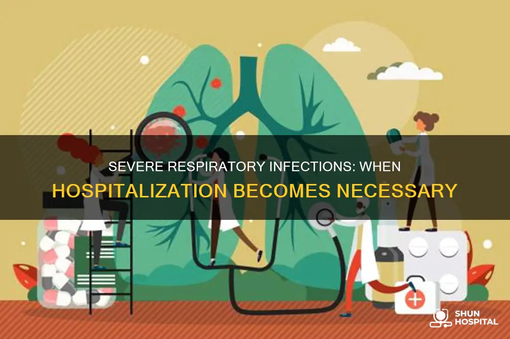 what kind of respiratory infection puts you in the hospital