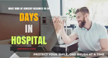 Extended Hospital Stays: Surgeries Requiring 10-14 Days Recovery Time