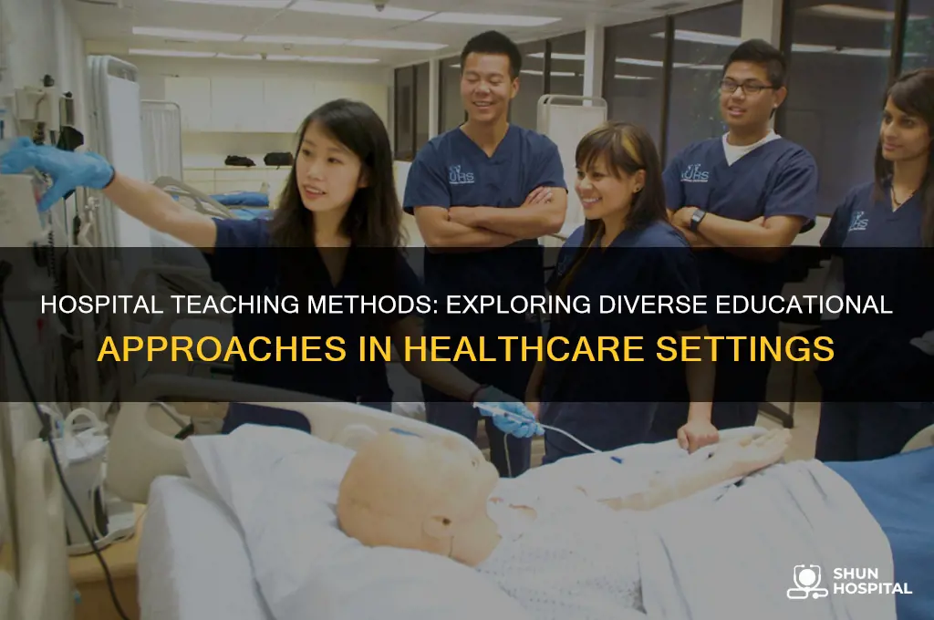 what kind of teaching do we do in the hospital