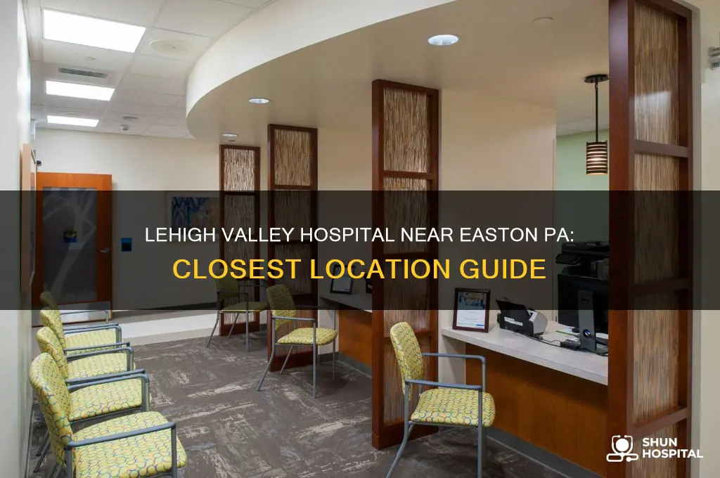 what leigh valley hospital is closest to easton pa
