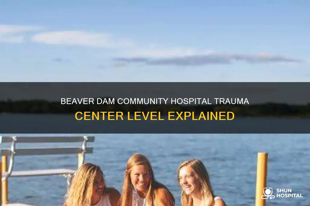 what level trauma center is beaver dam community hospital