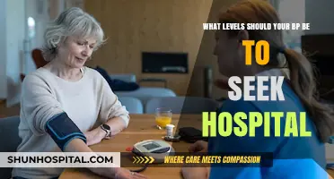 When to Seek Hospital Care: Understanding Critical Blood Pressure Levels