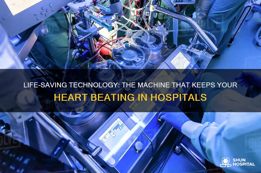 what machine keep your heart beating in the hospital