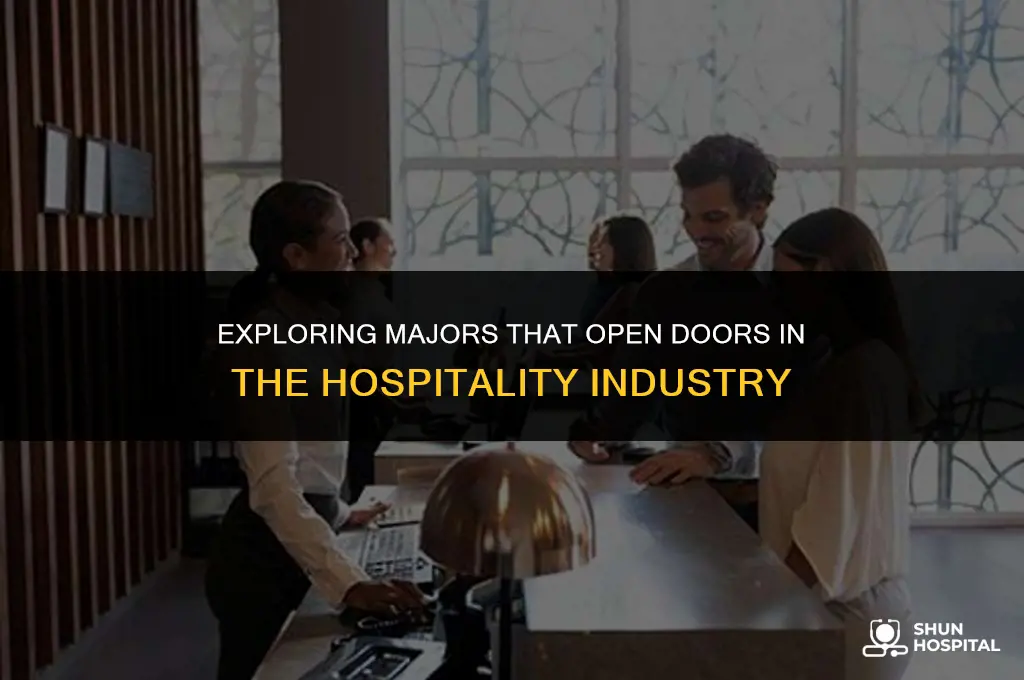 what majors are related hospitality