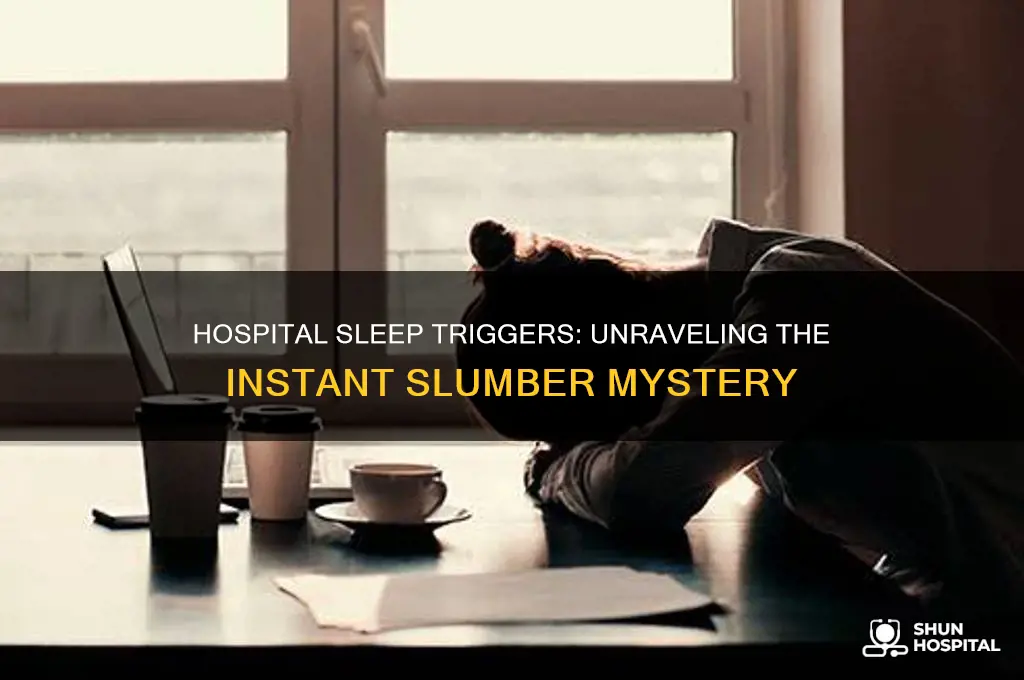 what makes you immediately fall asleep at the hospital