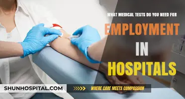 Essential Medical Tests for Hospital Employment: A Comprehensive Guide